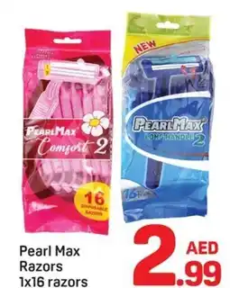 Day To Day Pearl Max Razors offer
