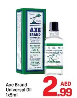 Day To Day Axe Brand Universal Oil offer