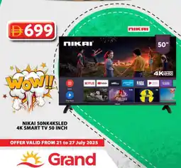 Grand Hyper Market NIKAI Smart TV offer