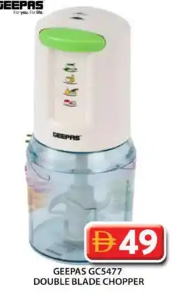 Grand Hyper Market GEEPAS Chopper offer
