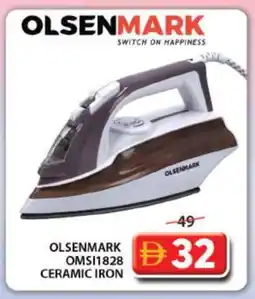 Grand Hyper Market OLSENMARK Ironbox offer