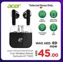 Nesto ACER Earphone offer
