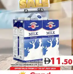 Grand Hyper Market SAFA Long Life / UHT Milk offer