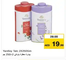 Nesto YARDLEY Talcum Powder offer