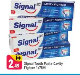 Shaklan SIGNAL Toothpaste offer
