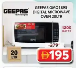 Grand Hyper Market GEEPAS Microwave Oven offer