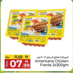 Kenz Hypermarket AMERICANA Chicken Sausage offer