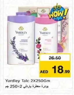 Nesto YARDLEY Talcum Powder offer