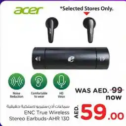 Nesto Acer ENC True Wireless Stereo Earbuds-AHR 130 offer