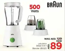 Nesto Braun 3 in 1 Blender JB0123 offer