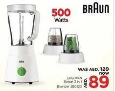 Nesto Braun 3 in 1 Blender JB0123 offer