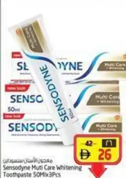 Safari Hypermarket Sensodyne Muti Care Whitening Toothpaste offer