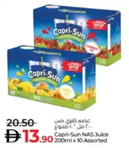 Lulu Hypermarket Capri-Sun NAS Juice Assorted offer