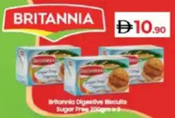 Lulu Hypermarket Britannia Digestive Biscuits Sugar Free offer
