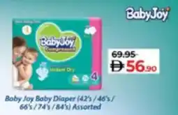 Lulu Hypermarket Baby Joy Baby Diaper Assorted offer