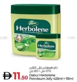 Lulu Hypermarket Dabur Herbolene Petroleum Jelly offer