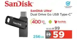 Lulu Hypermarket SanDisk Ultra Dual Drive Go USB Type-C offer