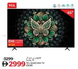 Lulu Hypermarket TCL QLED Mini TV 65C6K offer