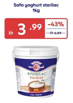 Carrefour Safa yoghurt sterilac offer