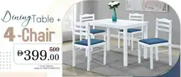 Nesto Casa Moda Dining Table + 4 Chair offer