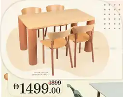Nesto Casa Moda Dining Table + 4 Chair offer
