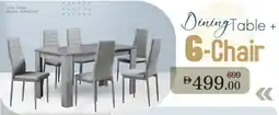 Nesto Casa Moda Dining Table + 6 Chair offer