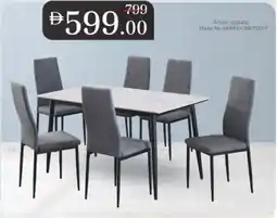 Nesto Casa Moda Dining Table + 6 Chair offer