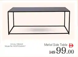 Nesto Casa Moda Metal Side Table offer