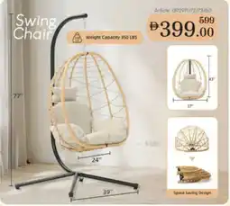 Nesto Casa Moda Swing Chair offer