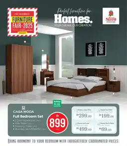 Nesto Casa Moda Full Bedroom Set offer