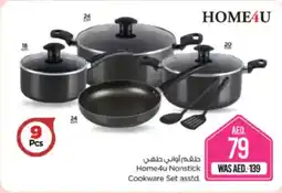 Nesto Home4u Nonstick Cookware Set asstd. offer