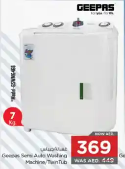 Nesto Geepas Semi Auto Washing Machine / Twin Tub offer