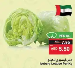 Abu Dhabi Coop Iceberg Lettuce offer