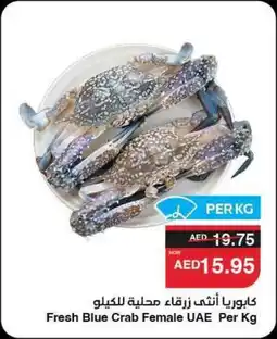 Abu Dhabi Coop Fresh Blue Crab Female UAE offer