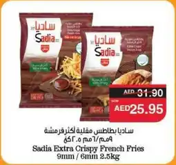 Abu Dhabi Coop Sadia Extra Crispy French Fries offer