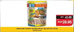 Abu Dhabi Coop Americana tender chicken breast offer