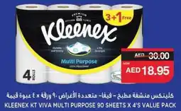 Abu Dhabi Coop Kleenex kt viva multi purpose offer