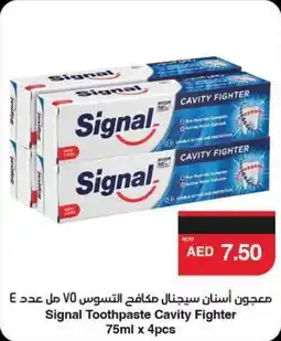 Abu Dhabi Coop Signal Toothpaste Cavity Fighter offer