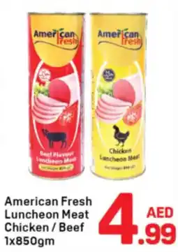 Day To Day American Fresh Luncheon Meat Chicken Beef offer