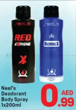 Day To Day Neel's Deodorant Body Spray offer