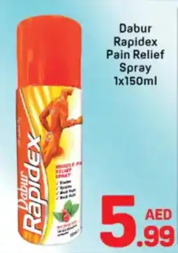 Day To Day Dabur Rapidex Pain Relief Spray offer