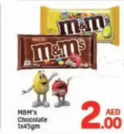 Day To Day M&Ms chocolate offer