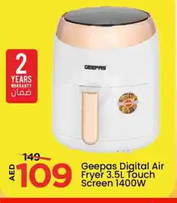 Mark & Save GEEPAS Air Fryer offer