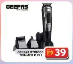 Grand Hyper Market GEEPAS Remover / Trimmer / Shaver offer