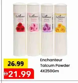Mark & Save Enchanteur Talcum Powder offer