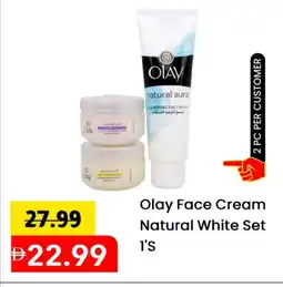 Mark & Save OLAY Face cream offer