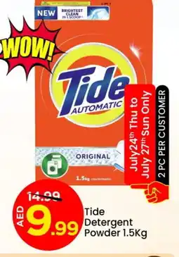 Mark & Save TIDE Detergent offer