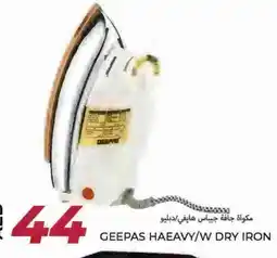 Rawabi Market GEEPAS Ironbox offer