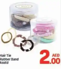 Day To Day Hair Tie Rubber Band Asstd offer