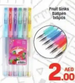Day To Day Fruit Sinks Ballpen offer
